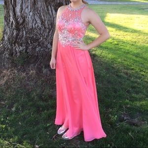 GORGEOUS 2-Piece Prom Dress!